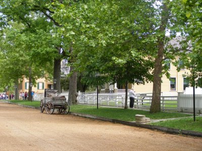 Lincoln's neighborhood in Springfield, Ill. YTTwebzine photo.